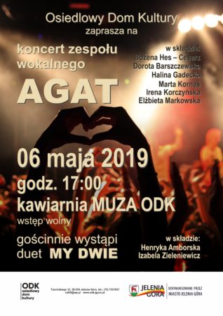 Koncert Zespołu Wokalnego AGAT @ K. Trzcińskiego 12, kawiarnia MUZA