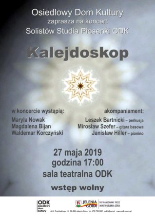 „Kalejdoskop” – koncert Studia Piosenki Osiedlowego Domu Kultury @ K. Trzcińskiego 12, sala teatralna