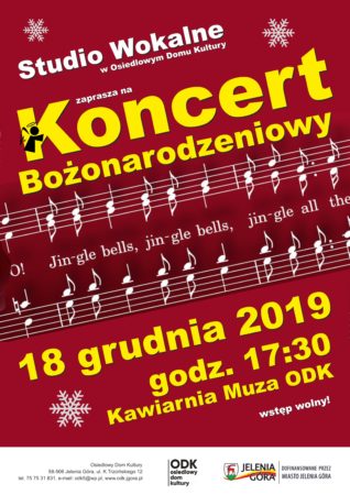 Koncert Bożonarodzeniowy @ K. Trzcińskiego 12 sala teatralna